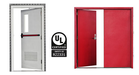 Fire Rated Doors, UL Listed